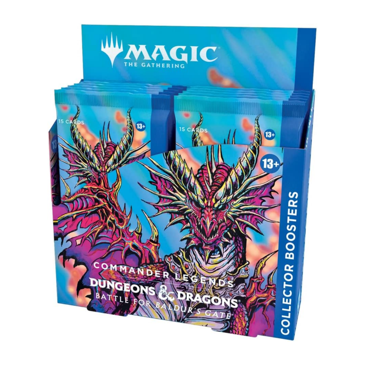 Magic The Gathering CCG Commander Legends Battle For Baldur's Gate Collector Booster Display (12) Pack BBG-CBD