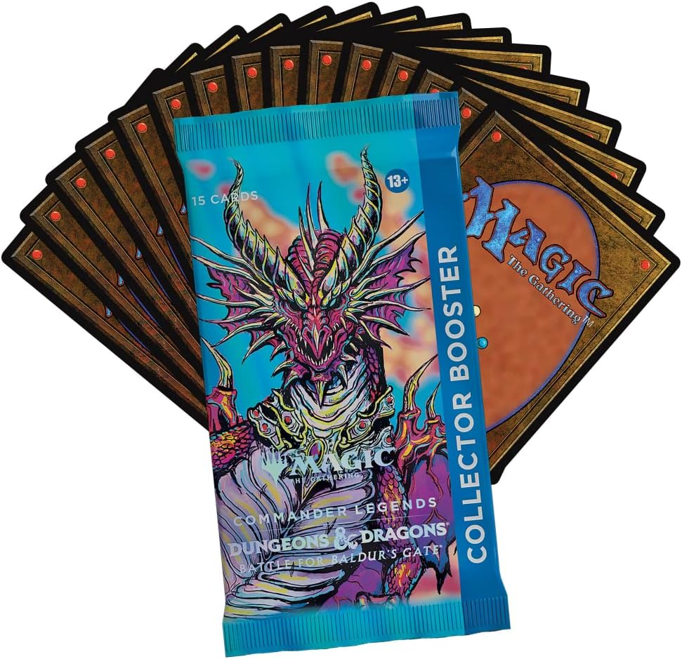 Magic The Gathering CCG Commander Legends Battle For Baldur's Gate Collector Booster Display (12) Pack BBG-CBD