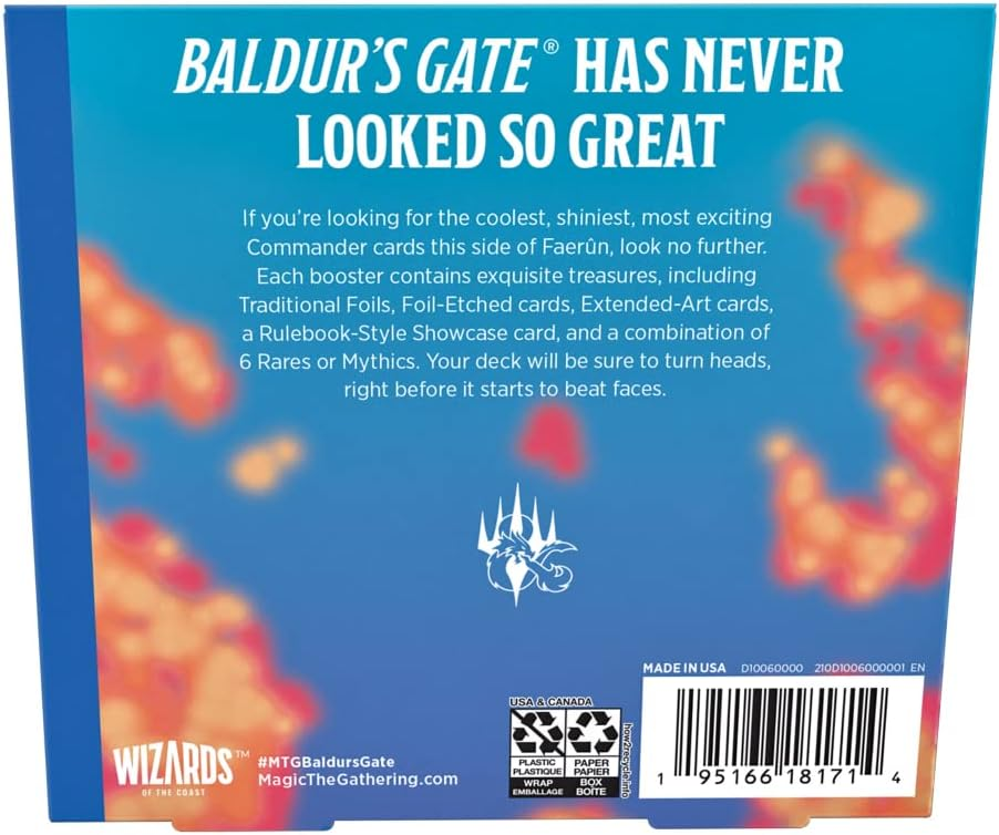 Magic The Gathering CCG Commander Legends Battle For Baldur's Gate Collector Booster Display (12) Pack BBG-CBD