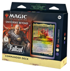 Magic the Gathering CCG Fallout Commander Deck Carton (4) MTG-FLT-DC