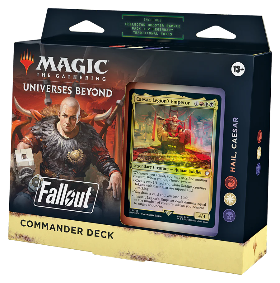 Magic the Gathering CCG Fallout Commander Deck Carton (4) MTG-FLT-DC