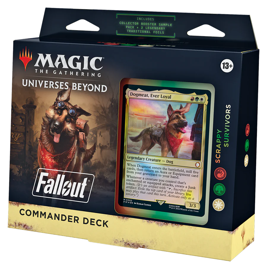 Magic the Gathering CCG Fallout Commander Deck Carton (4) MTG-FLT-DC