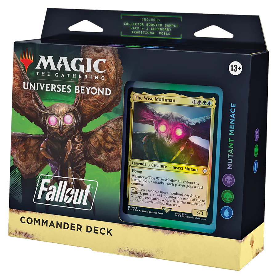 Magic the Gathering CCG Fallout Commander Deck Carton (4) MTG-FLT-DC
