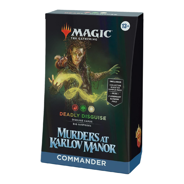 MTG Magic The Gathering CCG Murders At Karlov Manor Commander Deck-Deadly Disguise Single Pack MTG-MDKLM-CD-DeadlyDisguise