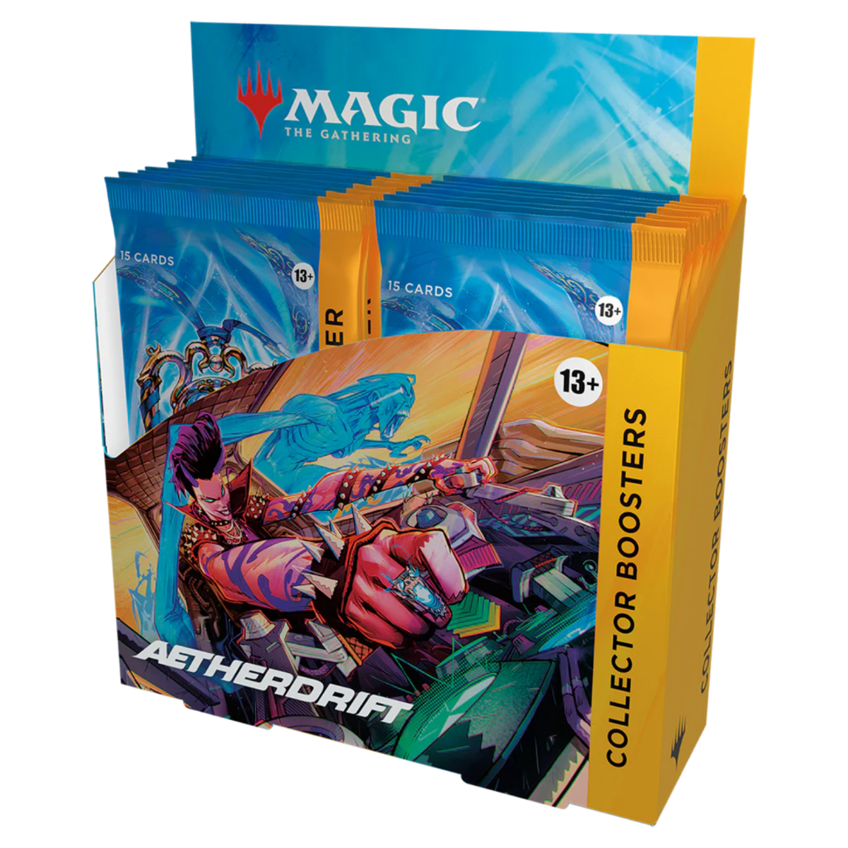 Magic the Gathering CCG Aetherdrift Collector Booster Display (12) MTG-DeathRace-CB