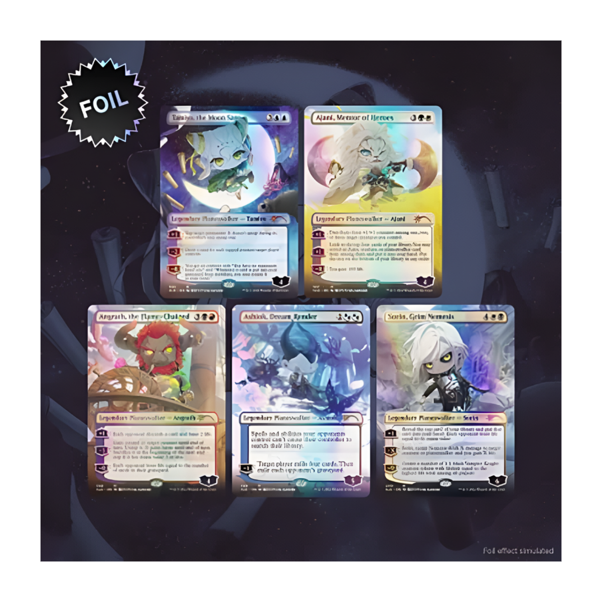 Magic The Gathering CCG Secret Lair Lil'Est Walkers Foil Edition Single Pack WOCD3205