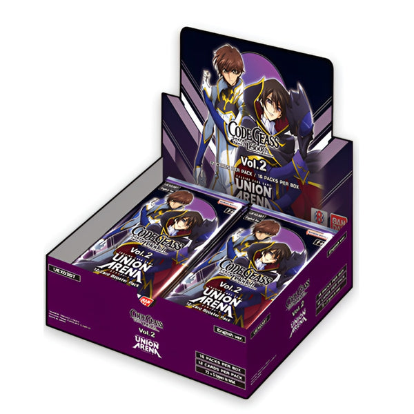 Union Arena TCG Code Geass Lelouch of the Rebellion Vol.2 Booster Display UEX03BT (16) BJP2802219