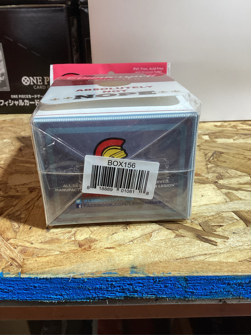 Legion Supplies Deck Box Countersoup Holds Up To 100 Sleeved Cards Measures 3" x 4" x 2.25" LGNBOX156