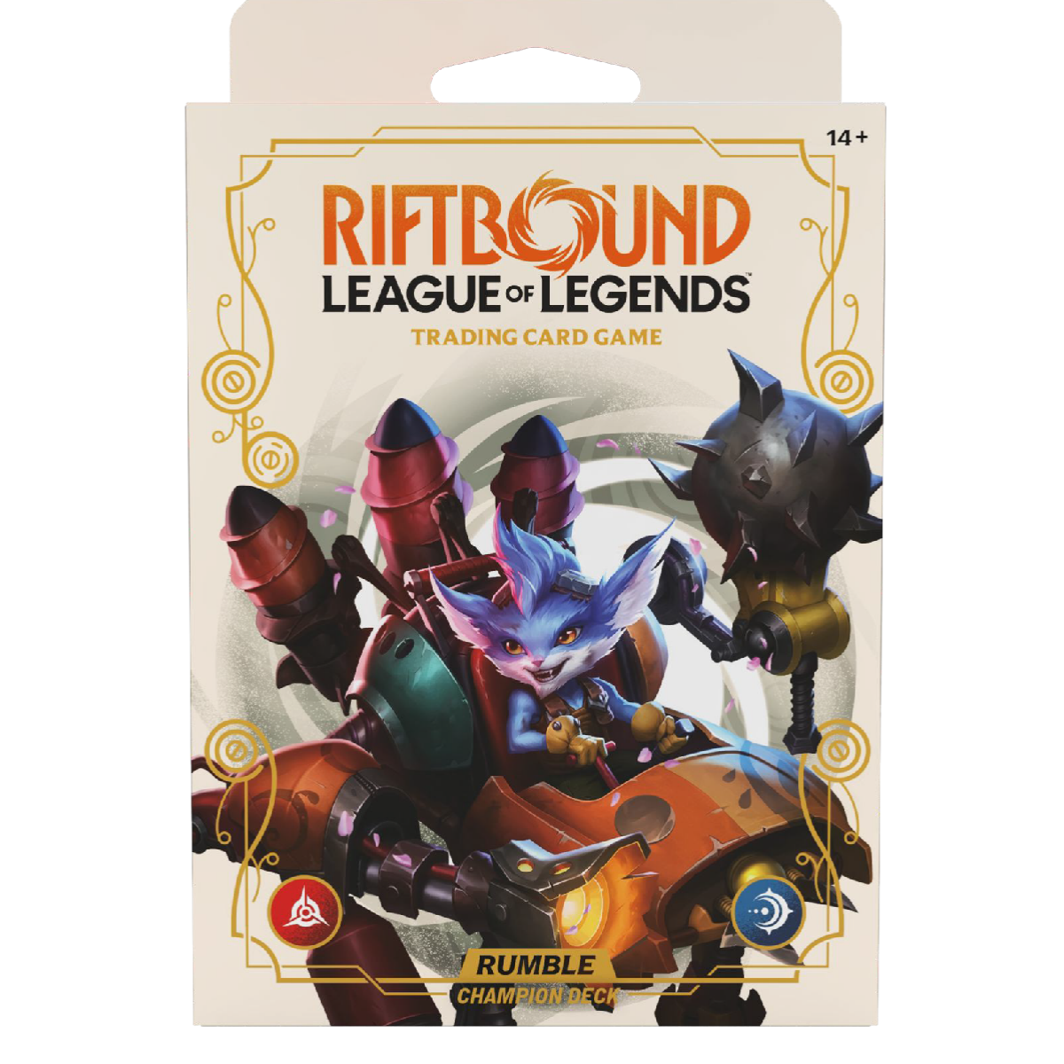 Riftbound TCG League Of Legends Set 2 Spiritforged Champion Deck Rumble Single Pack UVSRB02PD01-1P