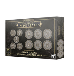 Games Workshop Horus Heresy Legions Imperialis Order Tokens And Objectives Markers Plastic Box 03-85