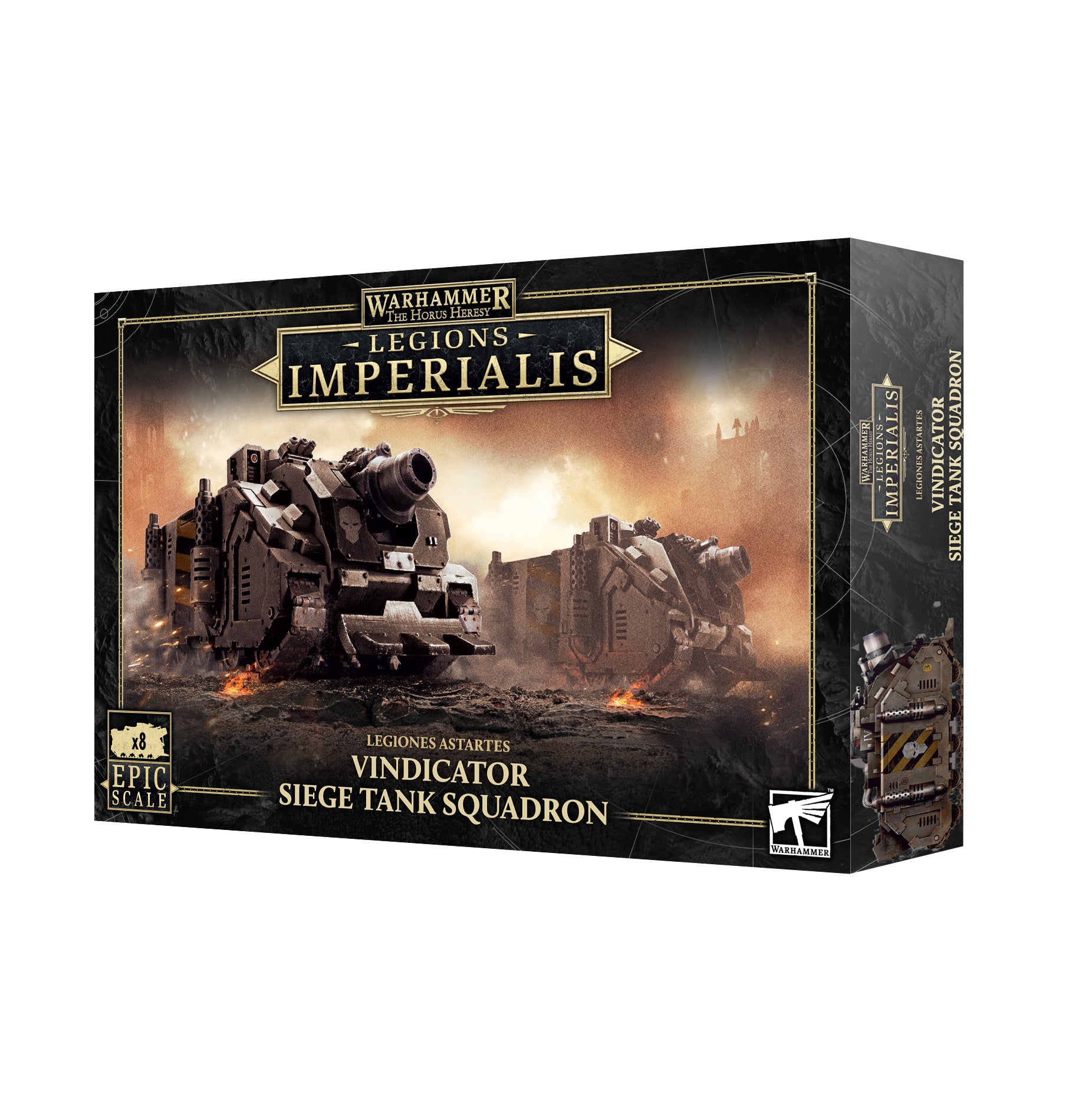 Games Workshop Horus Heresy Legions Imperialis Vindicator Siege Tank Squadron Plastic Box 03-89