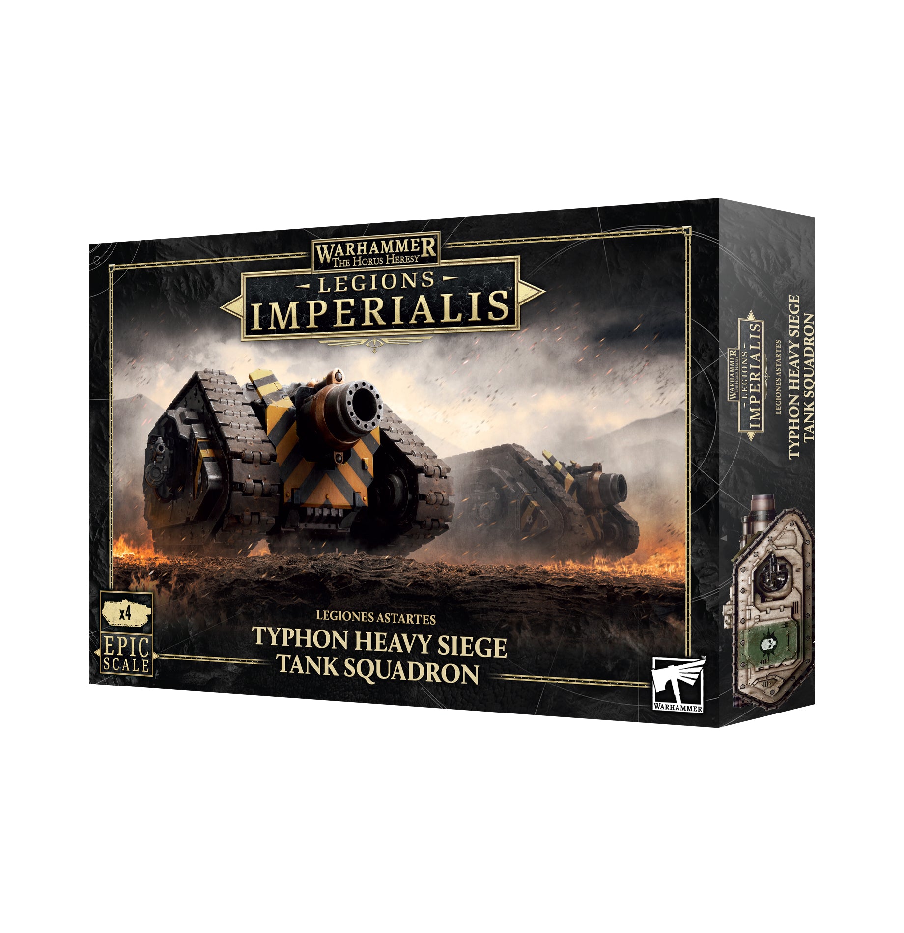 Games Workshop Horus Heresy Legions Imperialis Typhon Heavy Siege Tank Squadron Plastic Box 03-90