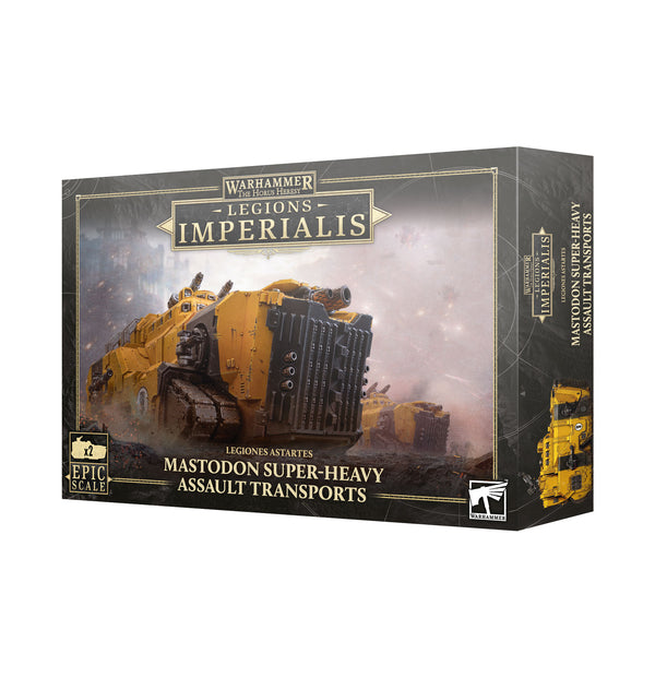 Games Workshop Horus Heresy Legions Imperialis Mastodon Super-Heavy Assault Transports Plastic Box 03-92