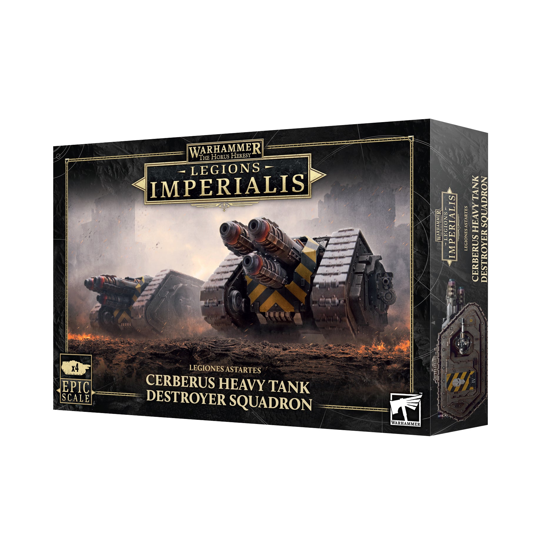 Games Workshop Horus Heresy Legions Imperialis Cerberus Heavy Tank Destroyer Squadron Plastic Box 03-93