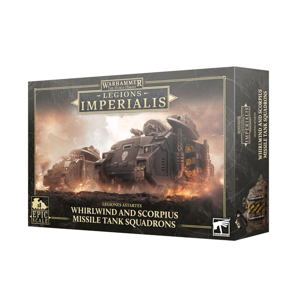 Games Workshop Horus Heresy Legions Imperialis Whirlwind/Skorpius Missile Tank Squadron Plastic Box 03-94