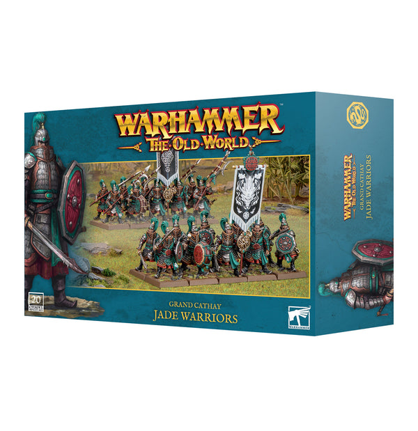 Games Workshop Warhammer The Old World Grand Cathay Jade Warriors Plastic Box 06-209