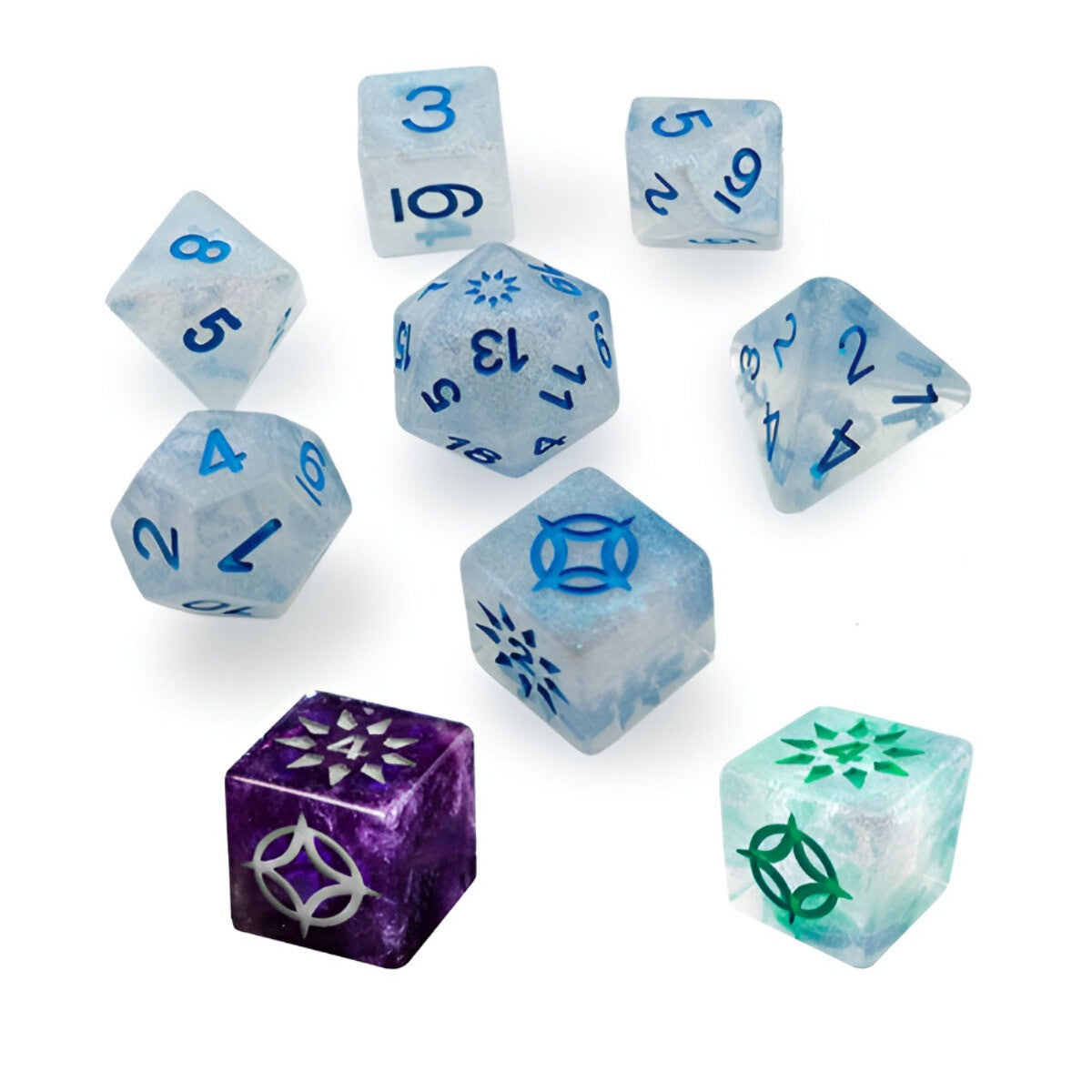 Cosmere RPG Stormlight Archive Basic Dice Set (9) BWG-DICESET