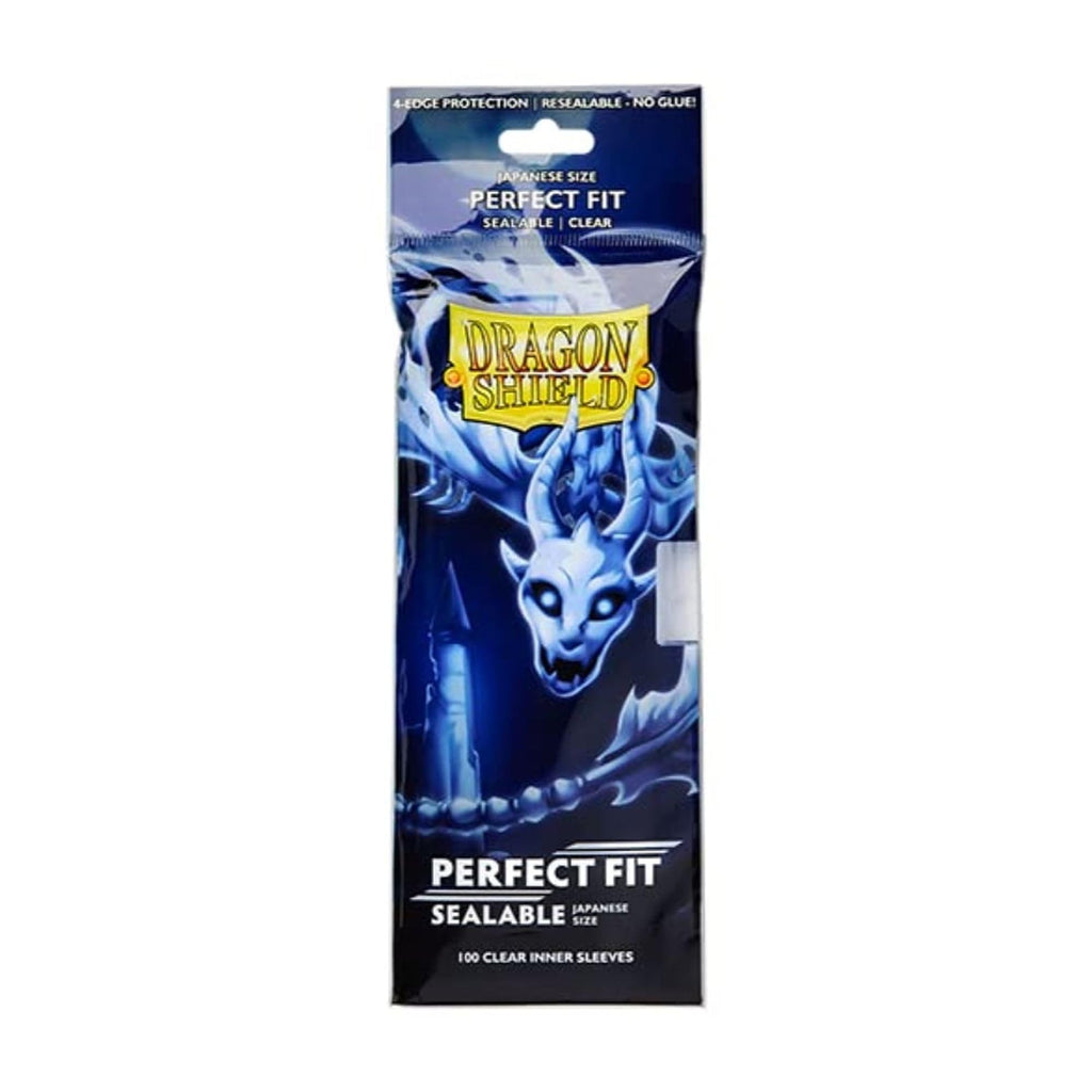 Dragon Shield Sleeves: Perfect Fit Japanese Sealable Inner Sleeves Clear Yama 100 CT