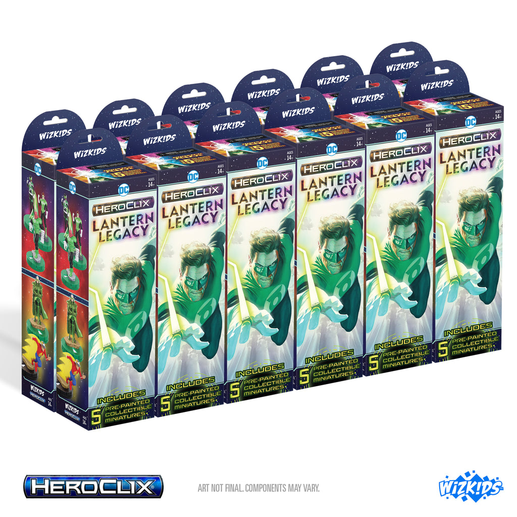 DC HeroClix: Lantern Legacy Booster Brick (12)