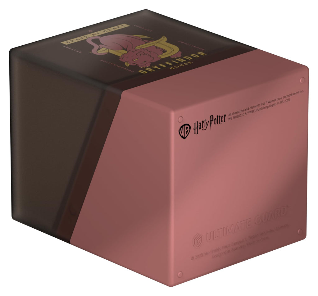 Ultimate Guard Boulder 100+ Harry Potter 4 Houses Gryffindor Deck Box  UGD011616