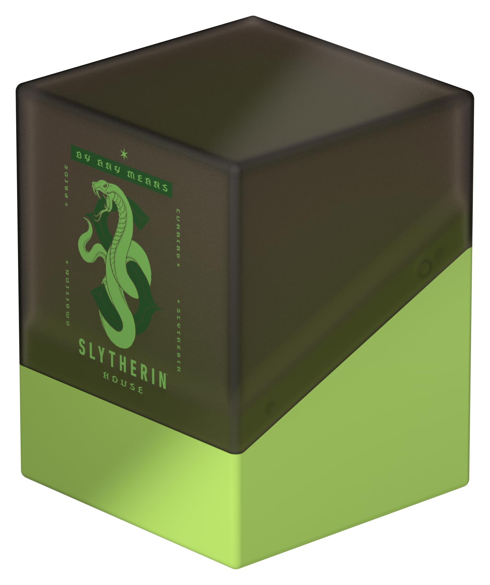 Ultimate Guard Boulder 100+ Harry Potter 4 Houses Slytherin Deck Box  UGD011617