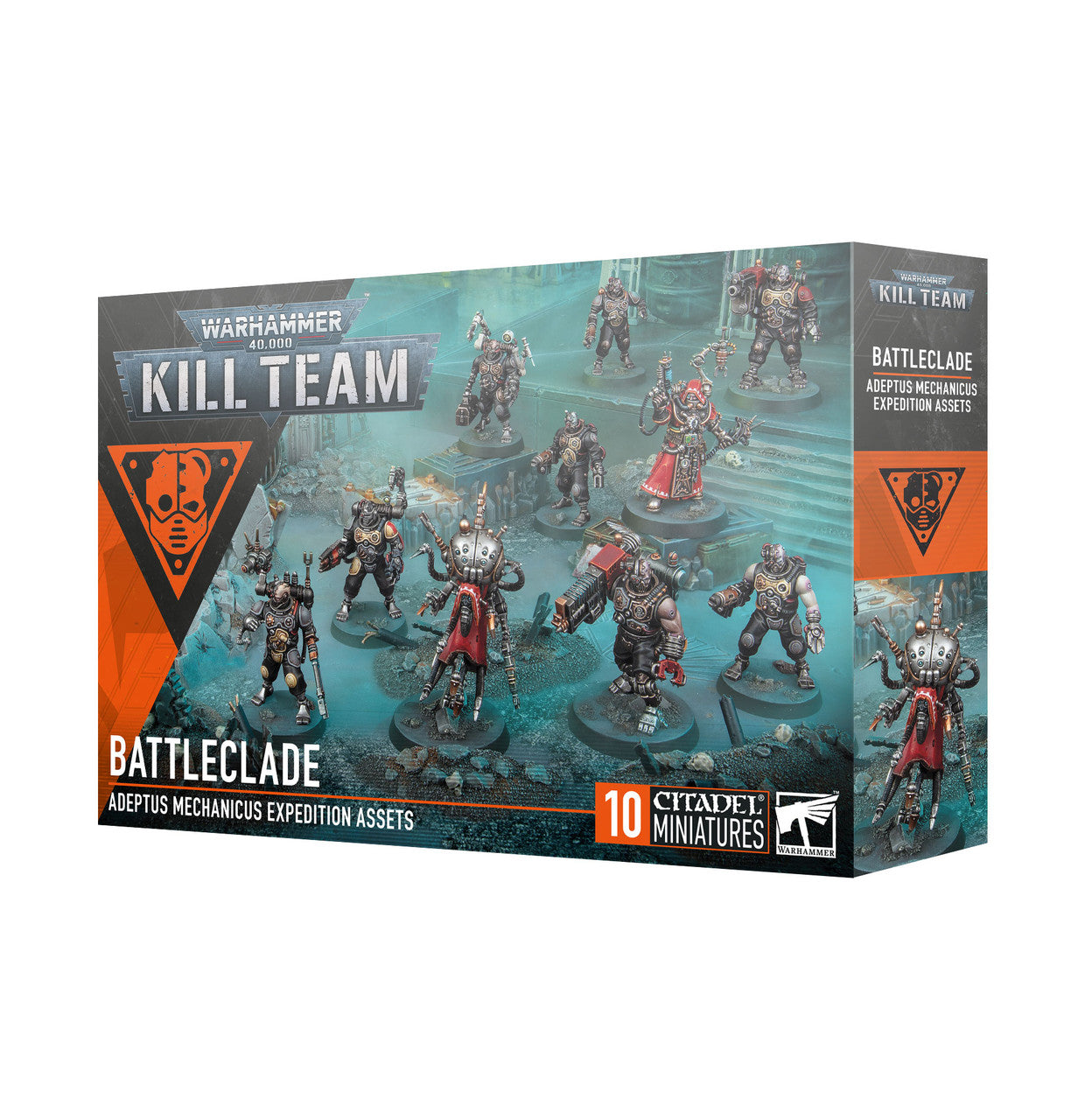 Games Workshop Warhammer 40K Deathwatch Kill Team Battleclade Adeptus Mechanicus Expedition Assets Plastic Box 103-97