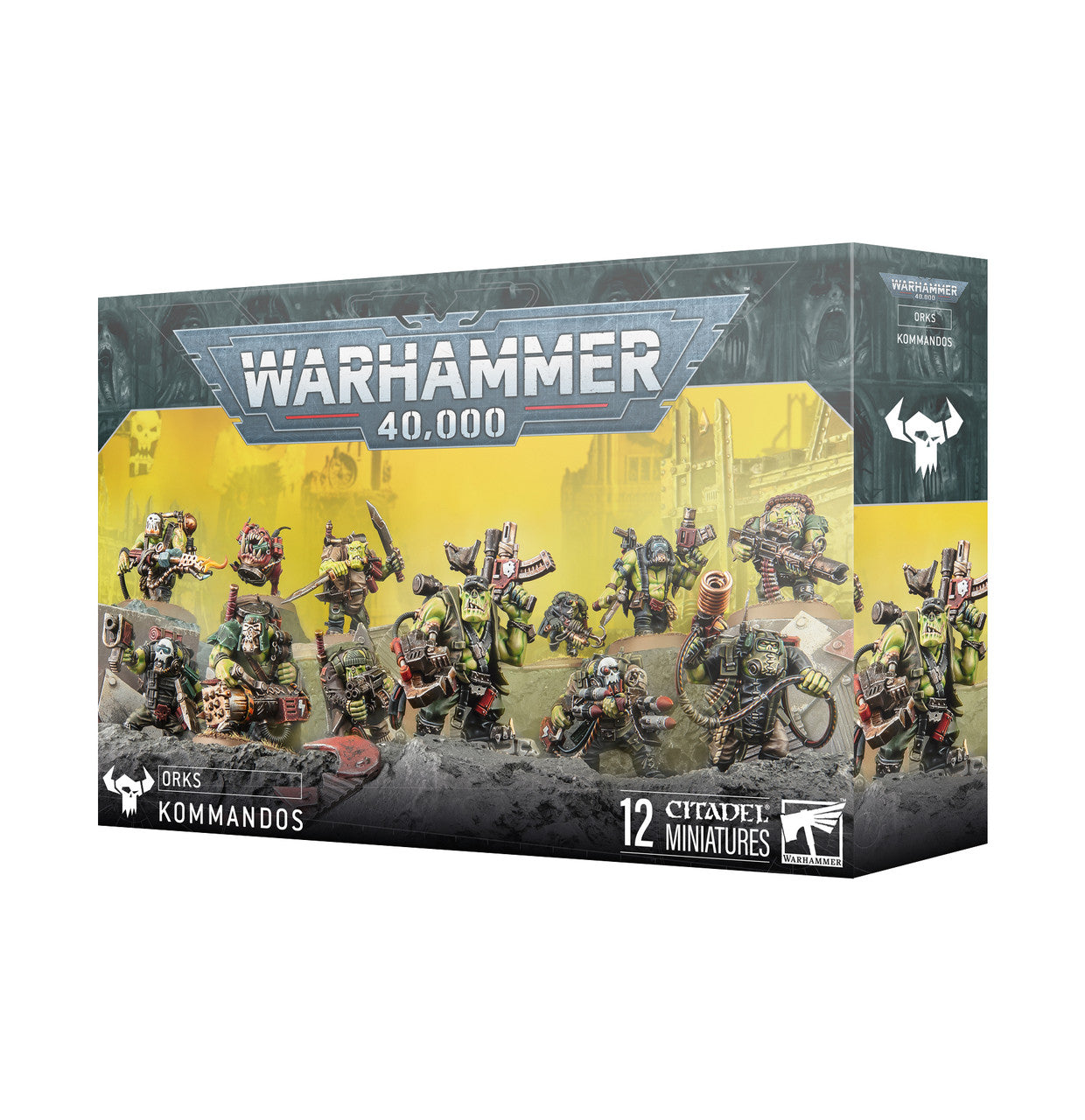 Games Workshop Warhammer 40K Orks Kommandos Plastic Box 50-70