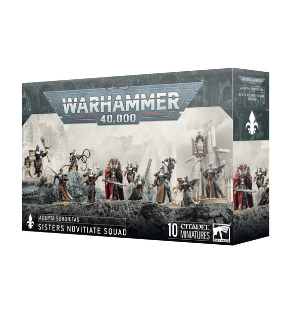 Games Workshop Warhammer 40K Adepta Sororitas Sisters Novitiate Squad Plastic Box 52-64