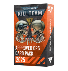 Games Workshop Warhammer 40K Kill Team Approved Ops Cards 2025 English 102-63