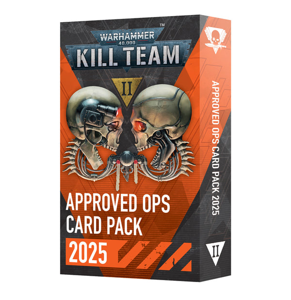 Games Workshop Warhammer 40K Kill Team Approved Ops Cards 2025 English 102-63