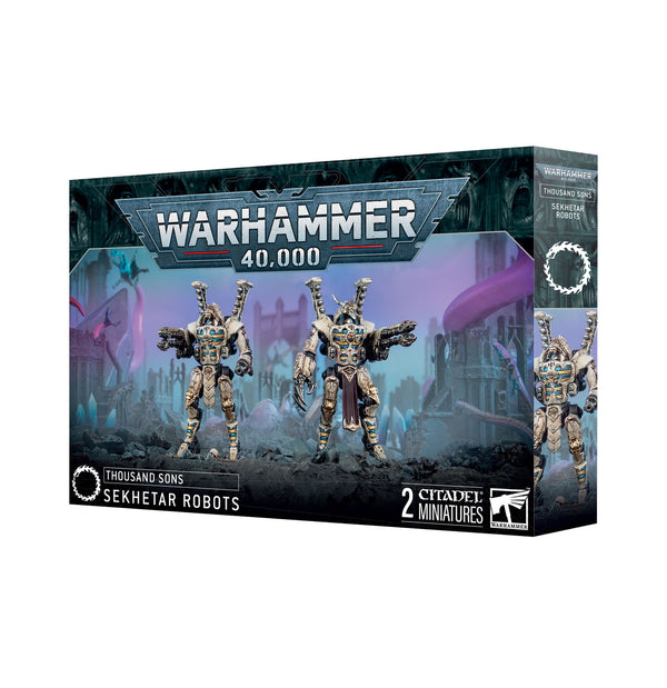 Games Workshop Warhammer 40K Thousand Sons Sekhetar Robots Plastic Box 36-03