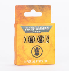 Games Workshop Warhammer 40K Imperial Fists Warhammer 40000 Dice 55-64