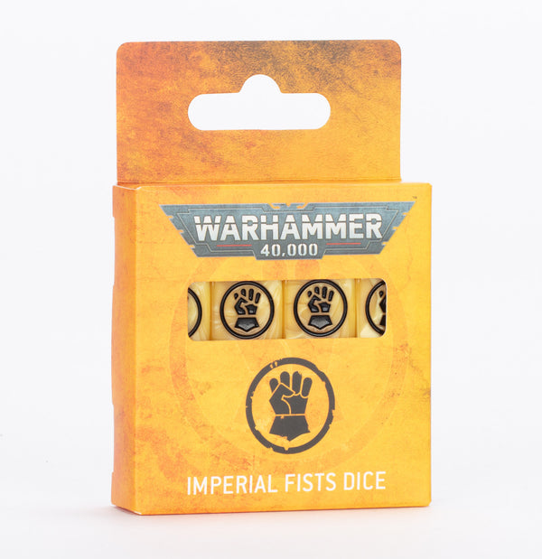 Games Workshop Warhammer 40K Imperial Fists Warhammer 40000 Dice 55-64