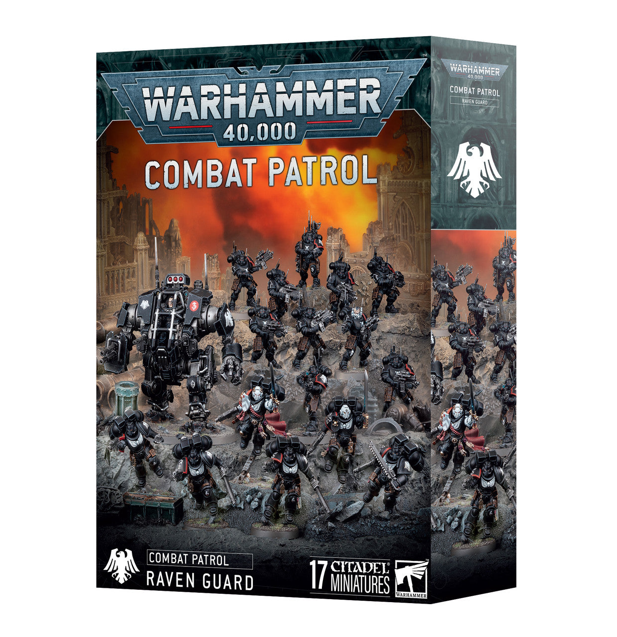 Games Workshop Warhammer 40K Raven Guard Combat Patrol Plastic Box 73-554