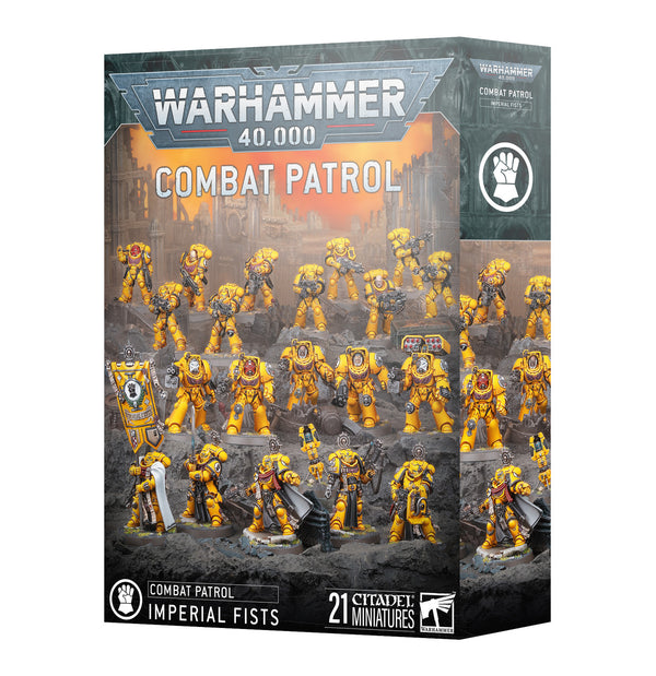 Games Workshop Warhammer 40K Imperial Fists Combat Patrol Plastic Box 73-557