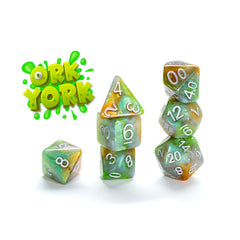 Gate Keeper Games and Dice Aether Dice Ork York 7 die Sets Role Playing Games GKGAE248