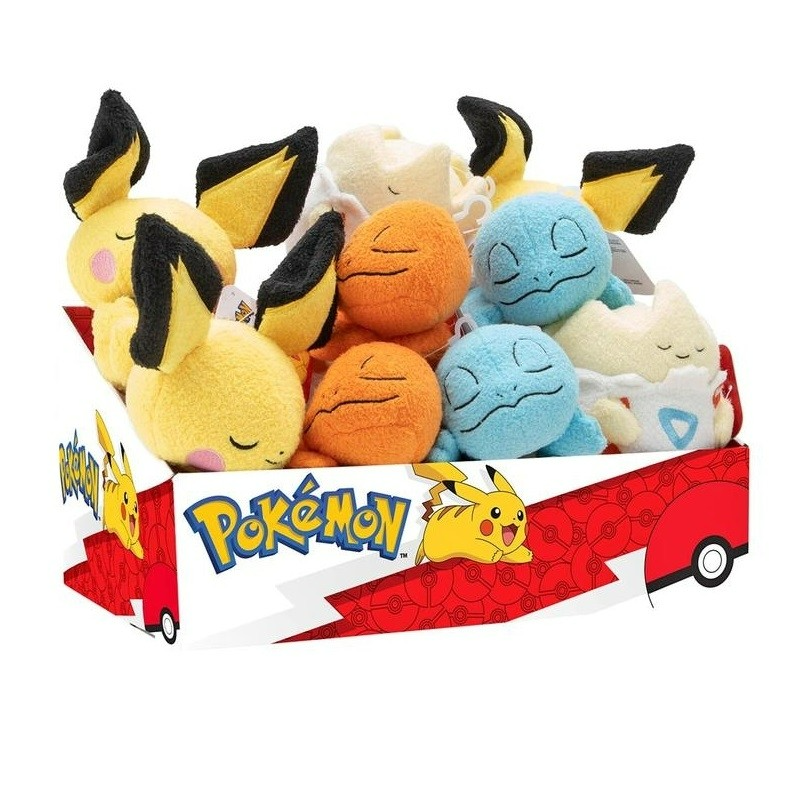 Pokemon 5 Inch Sleeping Plush 9-Pack PKW3731