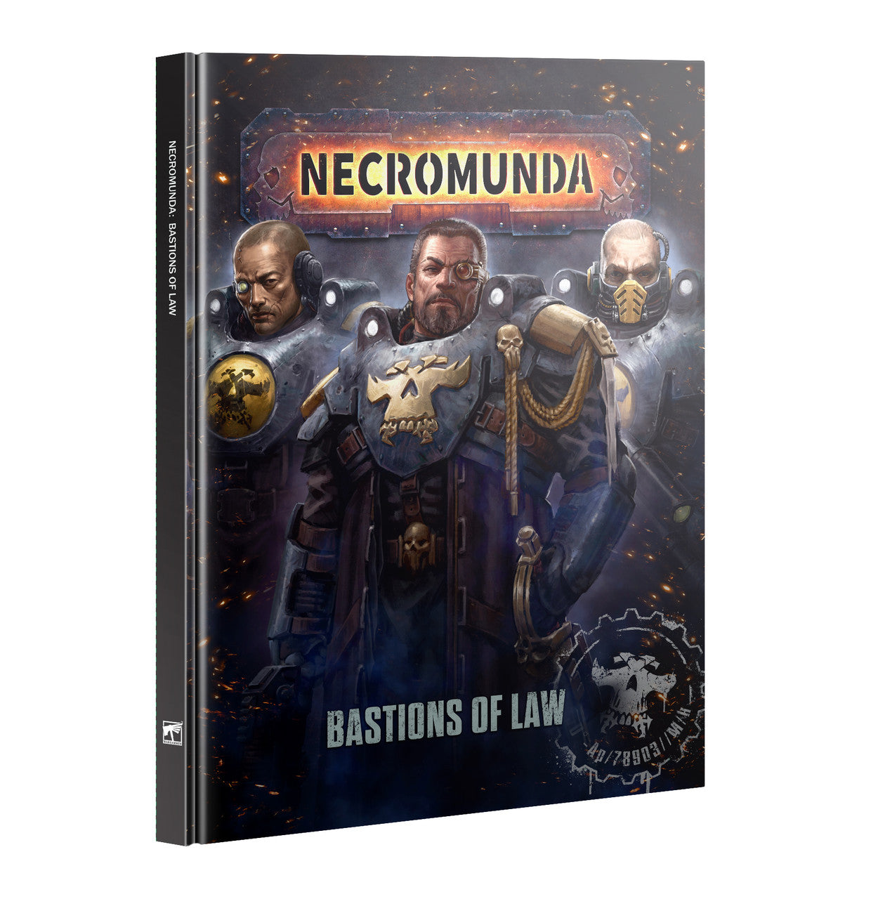 Games Workshop Warhammer 40K Necromunda Bastions Of Law Book Hardbound 301-48
