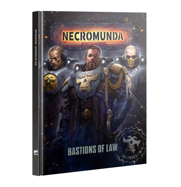 Games Workshop Warhammer 40K Necromunda Bastions Of Law Book Hardbound 301-48