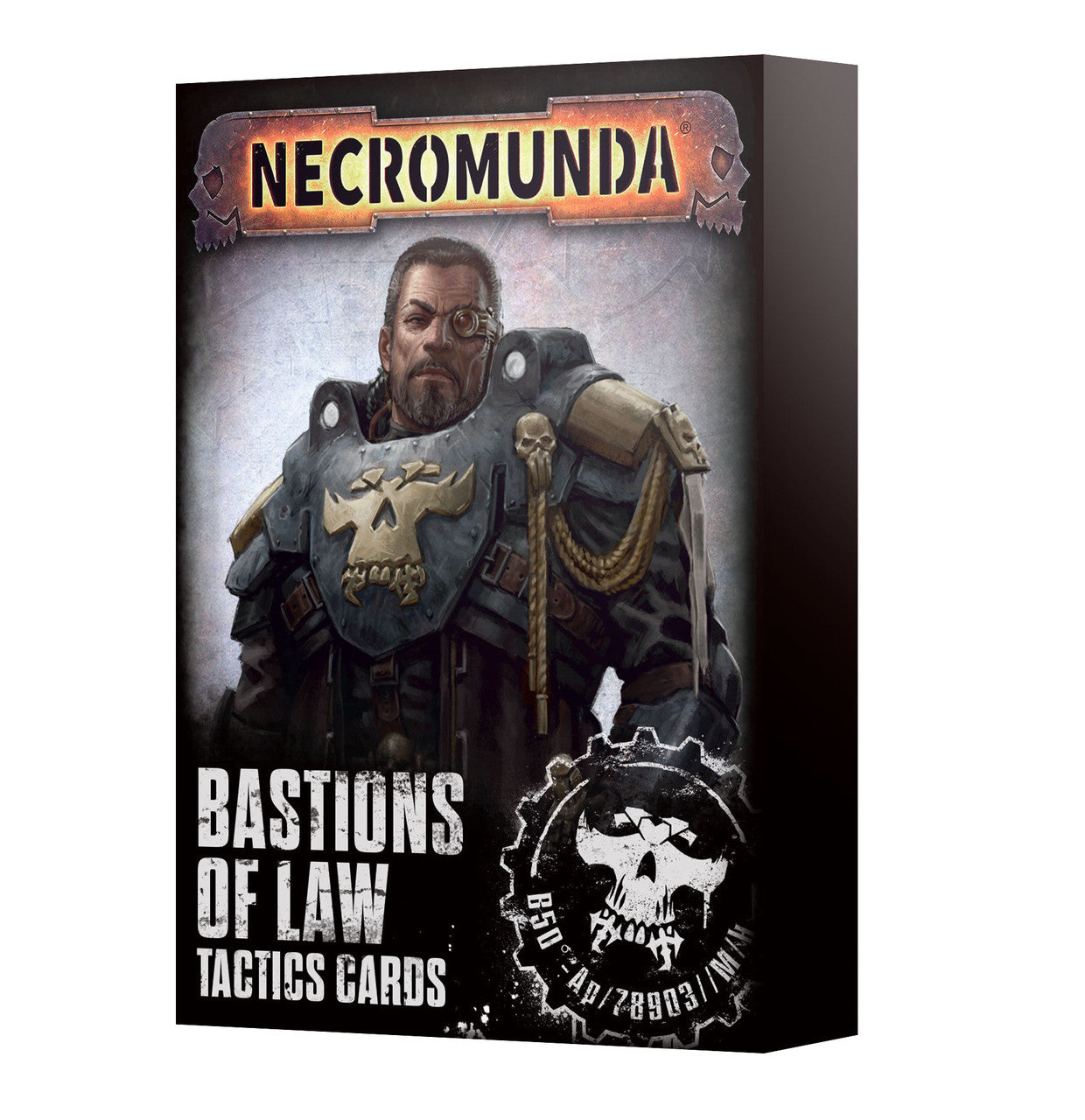 Games Workshop Warhammer 40K Necromunda Bastions Of Law Tactics Cards 301-49