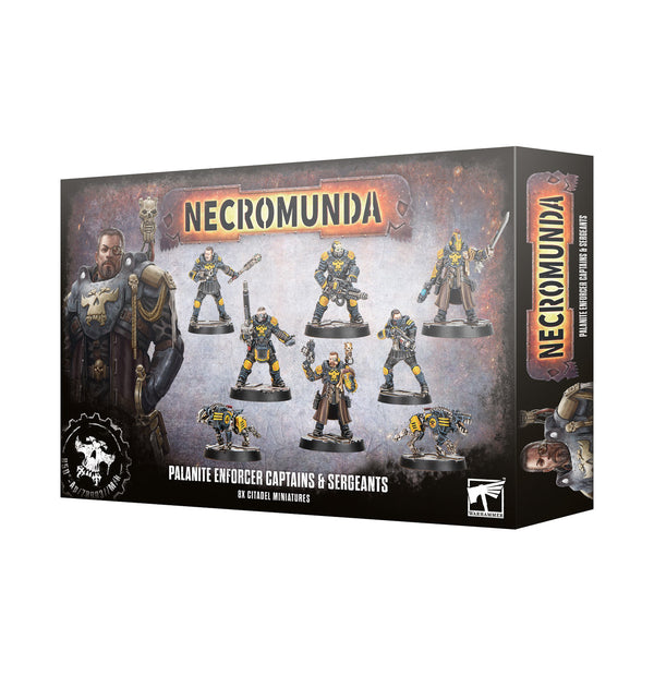 Games Workshop Warhammer 40K Palanite Enforcer Captains and Sergeants Plastic Box 301-59