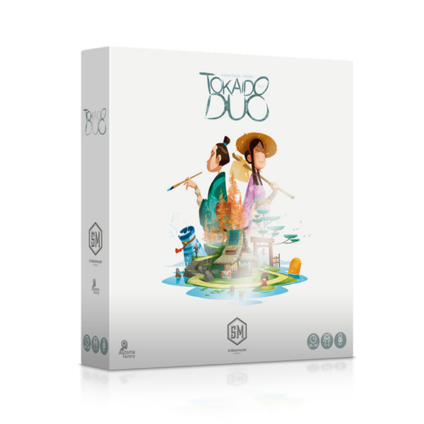 Stonemaier Tokaido Duo Board Game 1-2 Player Cooperative Dice Drafting Adventure on Shikoku Island STM277