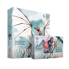 Stonemaier Wyrmspan Board Game Bundle with Dragon Academy Expansion for Enhaced Game Experience