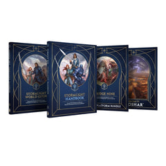 Cosmere RPG Stormlight Essentials Books Bundle Including Handbook World Guide Bridge Nine Adventure Roshar Setting Guide