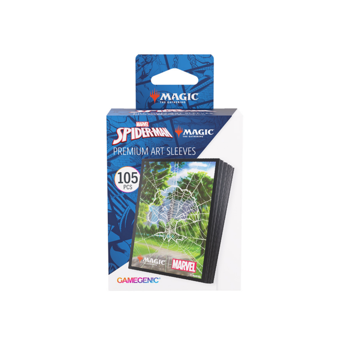 Gamegenic Magic The Gathering Marvel's Spider Man Premium Art Sleeves Spider Man Forest GGS15119ML