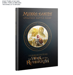 Games Workshop Lord Of The Rings Middle Earth Strategy Battle Game Journal The War Of The Rohirrim Soft bound English Book 30-02