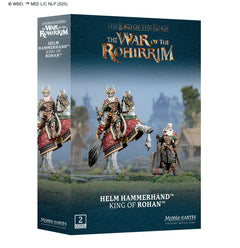 Games Workshop Lord Of The Rings Middle Earth Strategy Battle Game Helm Hammerhand King Of Rohan Plastic Box 30-100