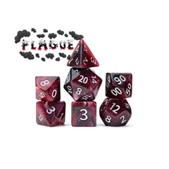 Gate Keeper Games and Dice Aether Dice Plague 7 die Sets Role Playing Games GKGAE871