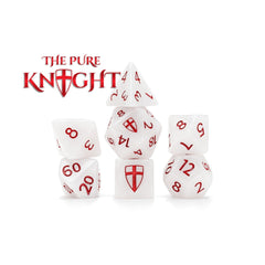 Gate Keeper Games and Dice Alea Simplex Dice The Pure Knight 7 die Sets Role Playing Games GKGAS777