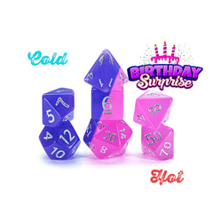 Gate Keeper Games and Dice Chromomancy Dice Birthday Surprise 7 die Sets Role Playing Games GKGCH51
